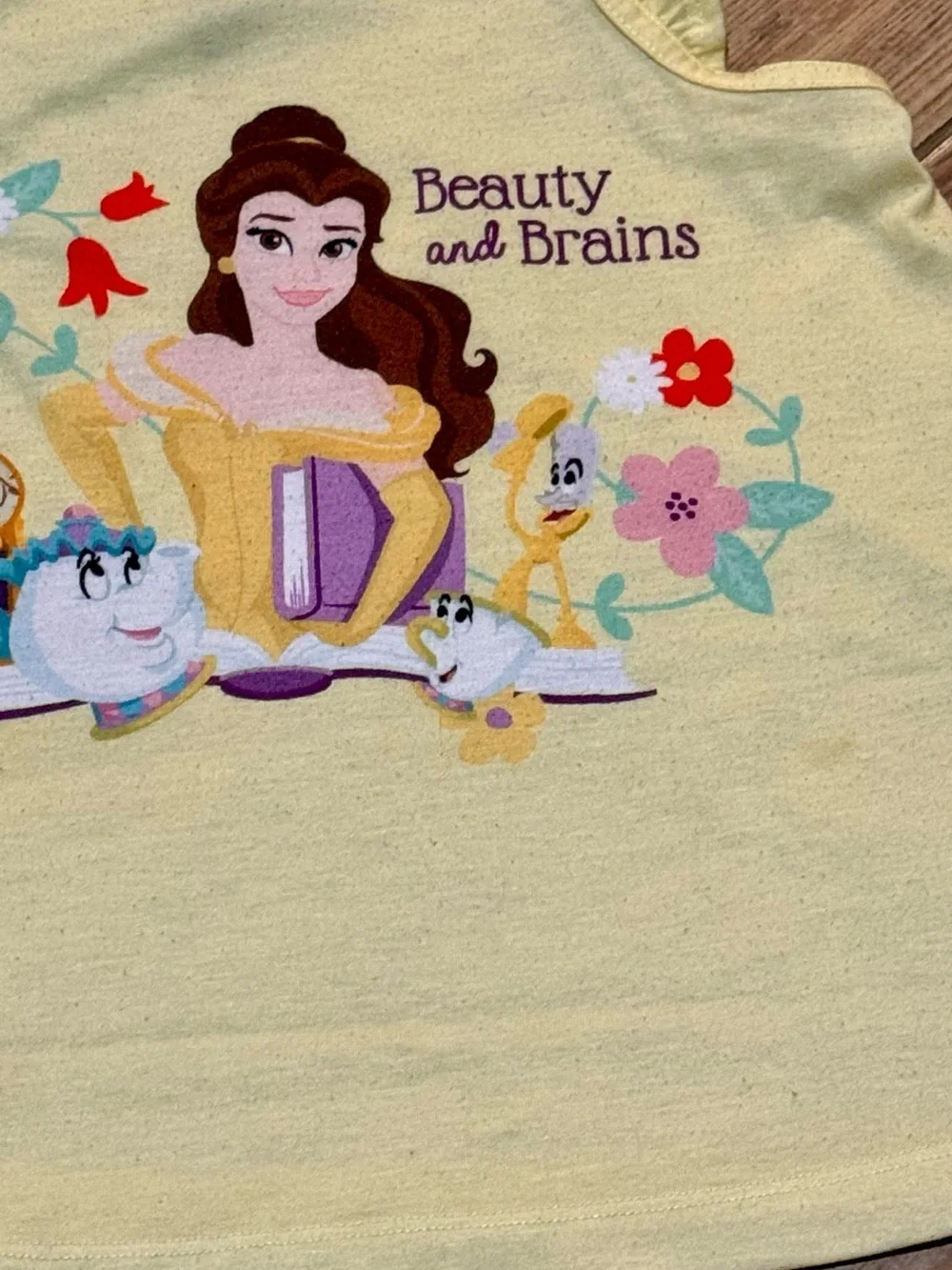 Disney Floral Belle Pajama Set